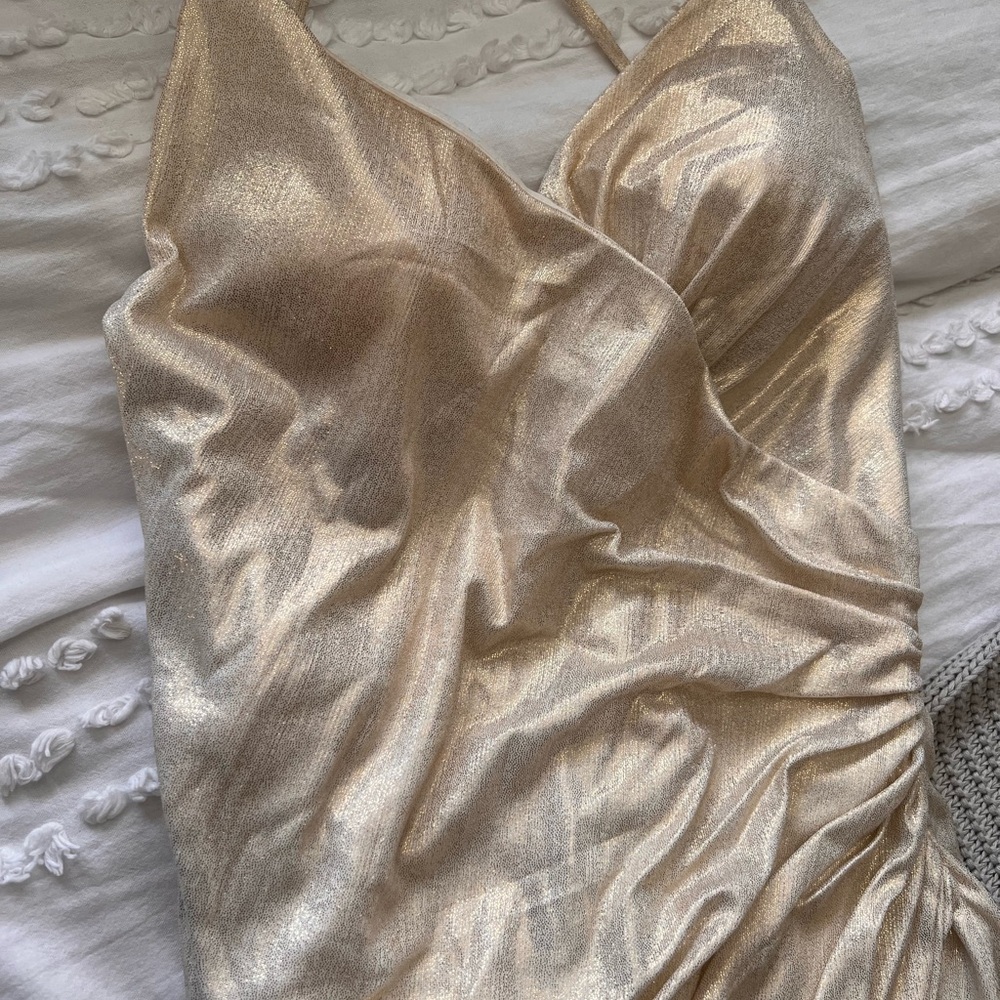 La Femme rushed gown
